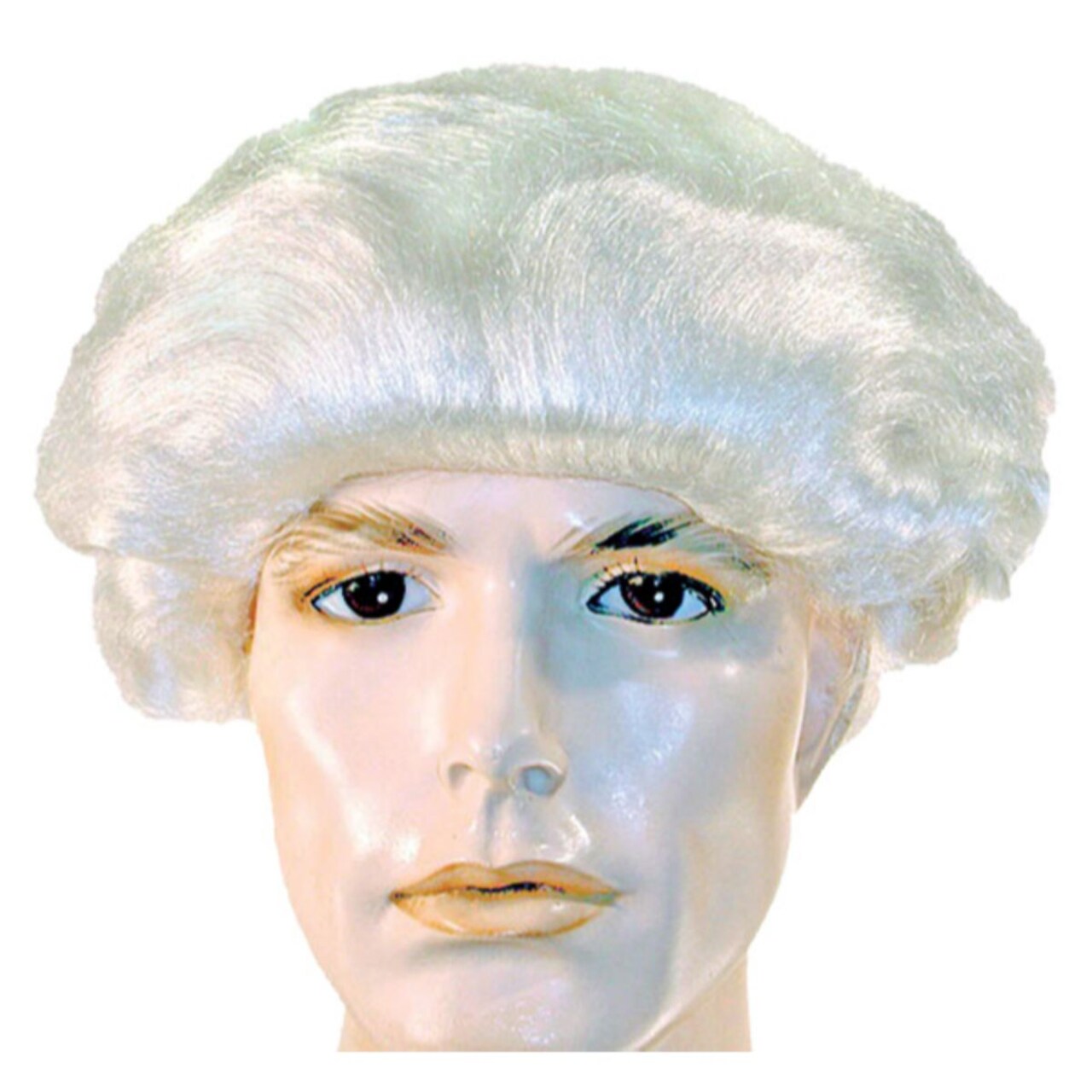 The Costume Center White Colonial Men Adult Halloween Wig Costume Accessory